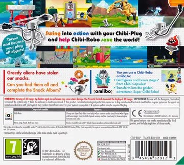 Chibi-Robo! Zip Lash (Europe) (En,Fr,De,Es,It) box cover back